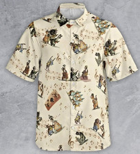 Disney Parks Country Bear Jamboree Adult 4XL Button Down Collar Camp Shirt picture