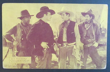 Vintage Ken Maynard Cowboy Actor Postcard Western Movie Star Arcade Exhibit Card picture