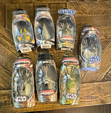Hasbro Star Wars Titanium Series Die-Cast Vehicles Lot of 7 Replicas picture