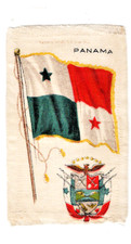1910 S35 Flags and Arms,  PANAMA, American Tobacco Co., Appr. 3