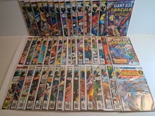 Tomb of Dracula Marvel comic lot of 47 Bronze Age Blade Keys Giant Size NICE picture