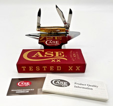 CASE XX 00178 Genuine Stag Small Stockman 5333 SS 3-Blade Knife USA NIB picture