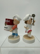 Campbell's Soup Kids Figurine 2003 Boy & Girl Set 4