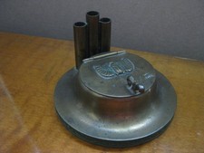 BENEDIC KARNAK BRASS PEN AND STAMP HOLDER ? picture