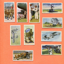 1938 CARRERAS LTD. BRITAINS DEFENCES 50 DIFFERENT TOBACCO CARD SET picture