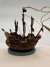 Disney Enchanted Places The Jolly Roger Ornament Peter Pan Collectible Pirate Sh picture