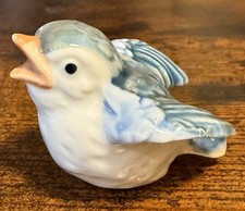 Vintage Otagiri Mercantile Company Blue Bird Sparrow Made in Japan w/ Label OMC picture
