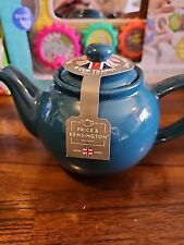 Vintage blue Price & Kensington Teapot 1990's picture