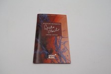 Montblanc Agatha Christie Limited Edition International Service Certificate picture