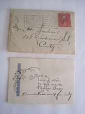 Citizen Military Training Camp Letter 1929 Mother's Day Wish Texas 4