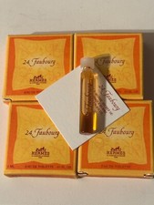 VINTAGE Original 90s LOT 4 HERMES EAU DE TOILETTE 24 FAUBOURG SAMPLES 1ml Each picture