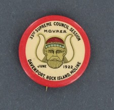 Davenport, Rock Island & Moline 1922 Iowa Mystic Veiled Prophets MOVPER Viking picture