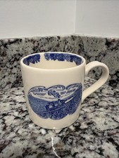 Vintage Mt Washington Cog Railway Staffordshire England Coffee Mug NH Train picture