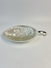 VTG WMF IKORA Modern Silverplate Leaf Design Bowl Dish Resistant 50's picture