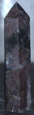 Pretty Garnet In Astrophyllite Tower 3.84