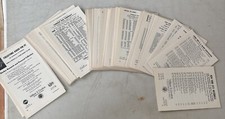 Lot: 45+ Vintage 1960s Laminated Ads William P Donlon Numismatics Currency Coins picture