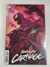 Absolute Carnage #1 Signed Artgerm w/ COA picture