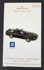 Hallmark Keepsake Classic American Cars 1977 Pontiac Trans Am Metal 2012 QX8231 picture