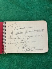 Robert Mitchum Robert Ryan Lizabeth Scott Dick Lane Autographs Signed THE RACKET picture