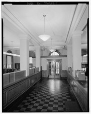 Photo:Old U.S. Customs House Interior First Floor Counters Doors 1900s picture