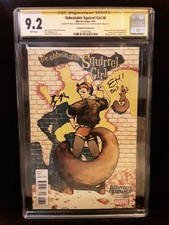 Unbeatable Squirrel Girl # 6 W.O.P Variant CCG 9.2 NM- SS Double Signed picture