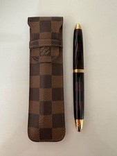 Louis Vuitton Grand Tour Damier Cap Type Ballpoint Pen with Case Monogram M.P.S. picture