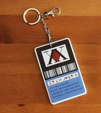 Brand New Hunter x Hunter License Card Holder Case Keychain picture
