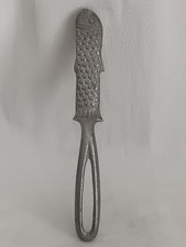 Vintage MCM Aluminum FISH SCALER in the Shape of a Fish picture