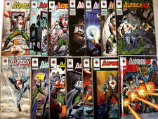 BLOODSHOT: 1 2 3 4 5 6 7 8 9 10 11 12 13 - RUN  - #0 & #1 CHROME COVERS - NM LOT picture