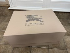 BURBERRY Large Gift Box, Dust Bag & Shopping Bag...100% Authentic...Rare 16x12