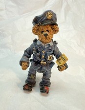 Boyds Bears Sergeant Bookum O'Reilly #3214 Shoebox Bear Police Officer picture