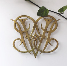 Vintage Brass Williamsburg Trivet or Wall Hanging picture