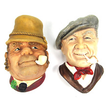 BOSSON'S Heads Chalkware Barge c1988 and Paddy c1969 picture