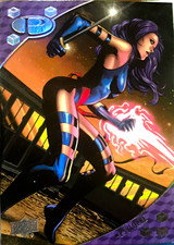 Upper Deck 2017 Marvel Premier Psylocke #37 Parallel Serial Numbered 113/125 picture