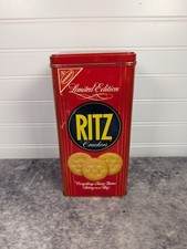 Vintage 1986 Ritz Crackers Limited Edition Tin 16 oz picture