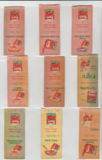 VINTAGE HUNT'S TOMATO SAUCE RECIPE MATCHBOOK 18 COVERS 1.50 EACH picture