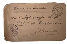 WW1 1919 Prisoner Of War Envelope Addressed To Monsieur Jules Secke 1er Sergeant picture