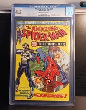 Amazing Spider-Man #129 CGC 4.5 (1974) 1st Punisher Marvel Comics picture