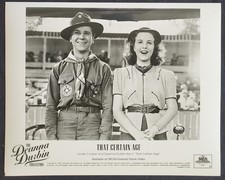 1940s Jackie Cooper  Deanna Durbin 1996 Universal Hollywood 8x10 PR Photograph picture