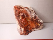 431ct Mexican Fire Opal Rough Specimen Earth-Mined Lapidary Raw Host Rock picture