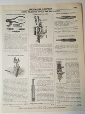 1951 print ad vintage IDEAL RELOADING TOOLS ACCESSORIES ammunition molds press picture