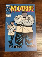 Wolverine #8 Grey Hulk And Patch Marvel 1989 picture