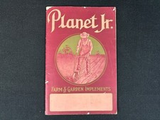 Antique 1911 Planet Jr. Farm & Garden Full Line Sales Catalog Plow Cultivator picture