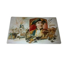 1894 Clark's Mile-End Spool Cotton Trade Card John Paul Jones Naval Hero picture