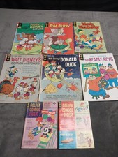 Vintage Golden Key Comic Book Lot Of 8 picture
