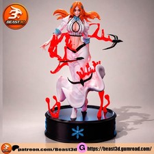 1:8 Orihime Inoue Bleach Fan Art UNPAINTED Resin Garage Kit Anime Statue picture