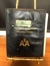 American Airlines Boeing 707 Trouble Shooting Instructions Manual picture