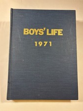 1971 BOY SCOUTS OF AMERICA BOYS' LIFE MAGAZINES HARDBOUND BOOK ~ COMPLETE picture