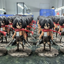 RZ STUDIO Attack on Titan Mikasa·Ackerman Resin Statue In Stock H14cm Q version picture