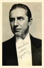 Bela Lugosi as Dracula  Signed Autograph Photo Postcard COPY picture